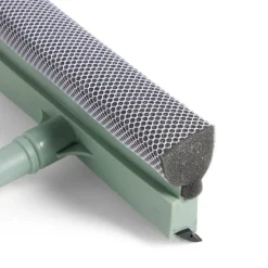 Raclette sol manche telescopique bleu