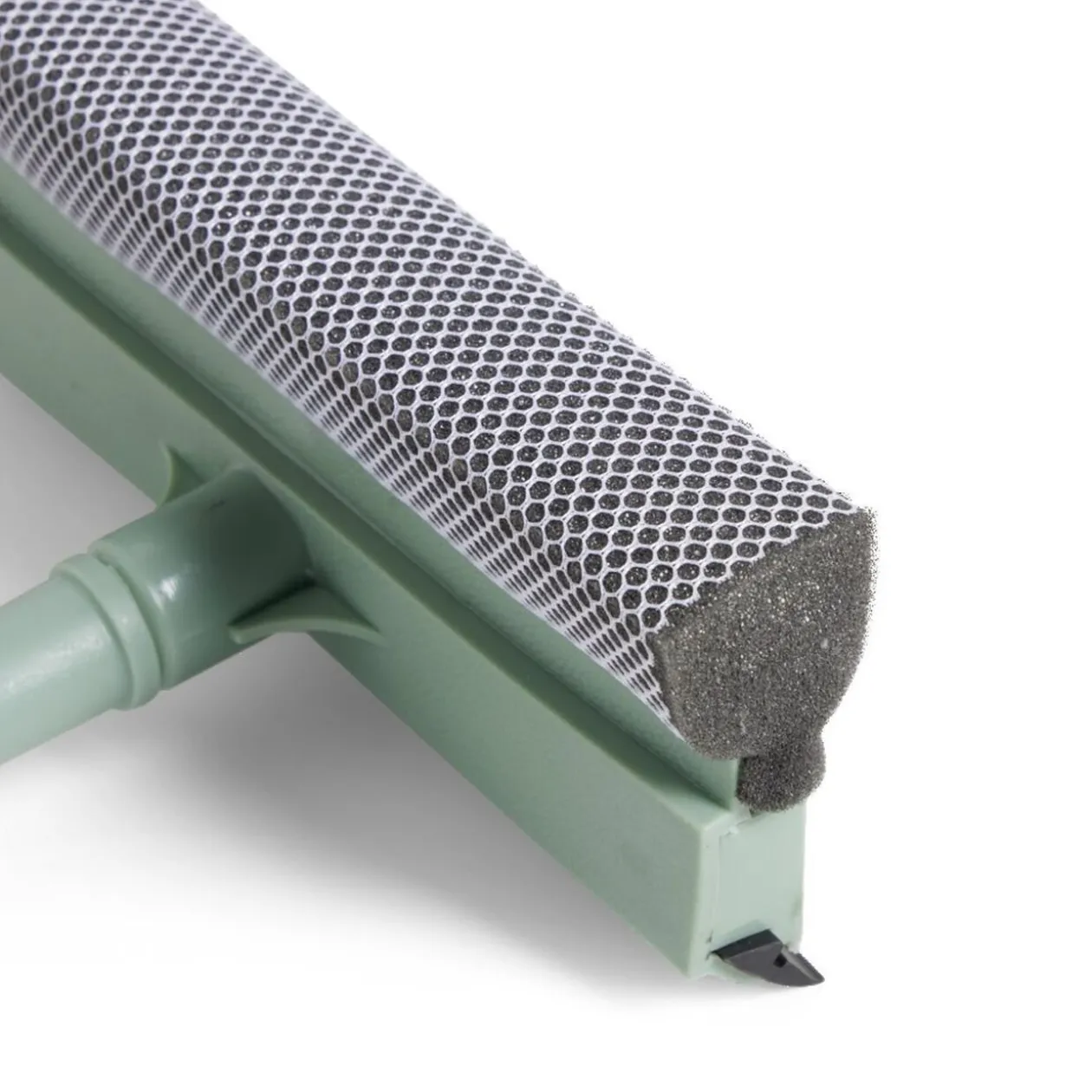 Raclette sol manche telescopique bleu