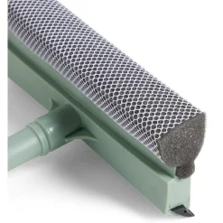 Raclette sol manche telescopique bleu