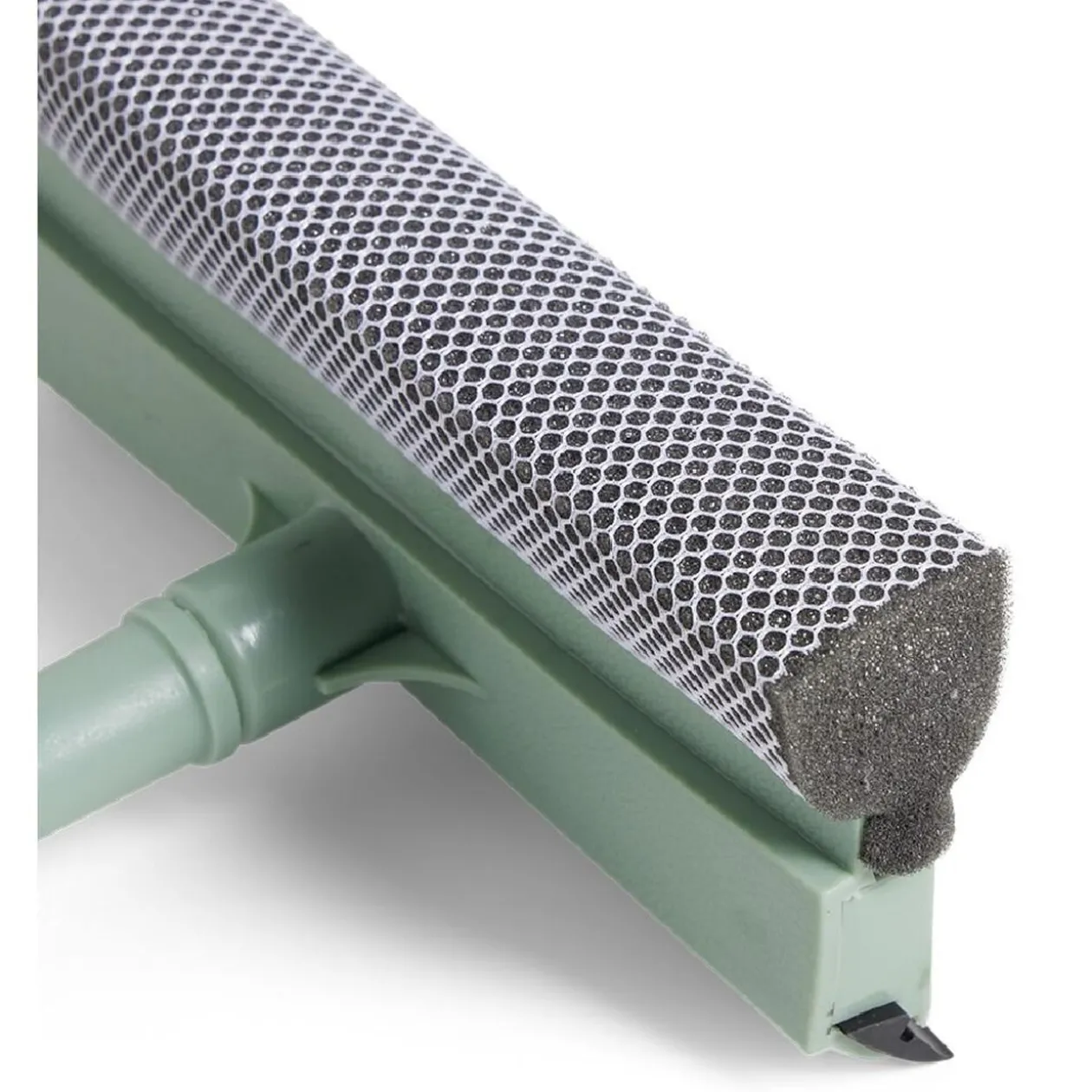 Raclette sol manche telescopique bleu