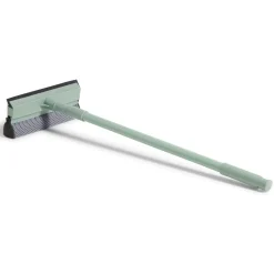 Raclette sol manche telescopique bleu