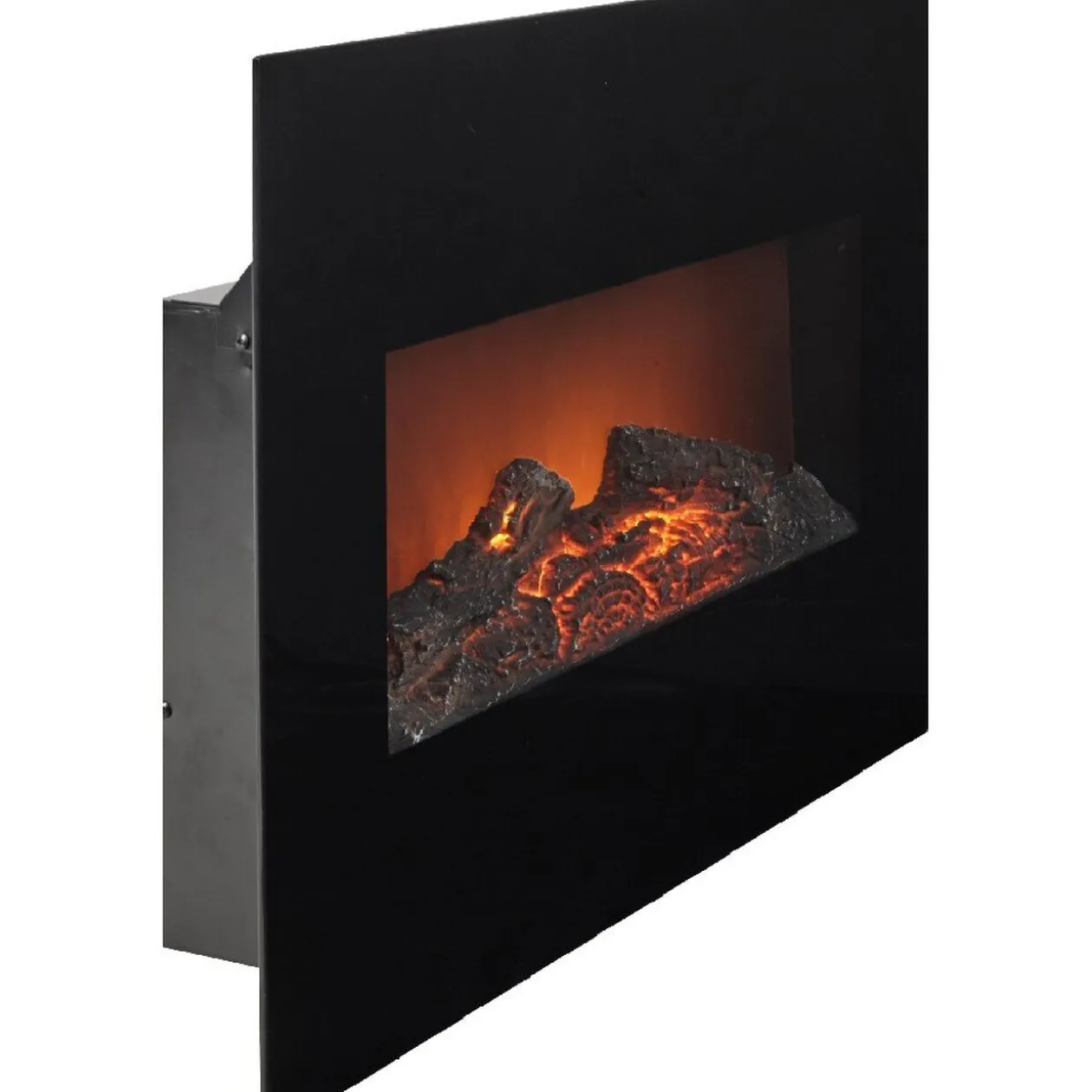 Radiateur électrique mural effet cheminée