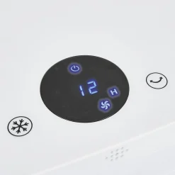 Rafraîchisseur d'air 11L à télécommande 70W - 30x30xH61,5cm