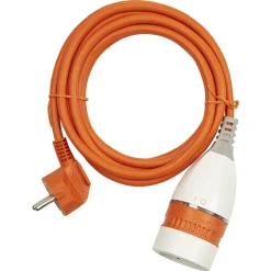 Rallonge 3 m interrupteur switch orange