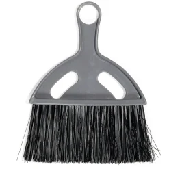 Ramasse-miettes de table plastique gris