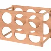Range bouteilles 6 compartiments bois