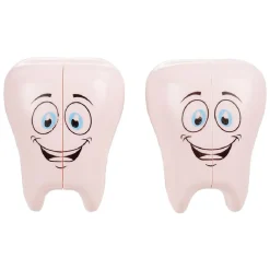 Range brosse à dents forme molaire