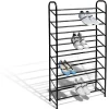 Range chaussures à 8 niveaux noir