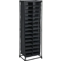 Range chaussures 18 paires noir