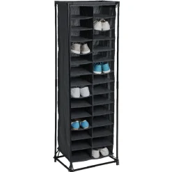 Range chaussures 18 paires noir