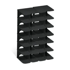 Range chaussures 4 paires noir