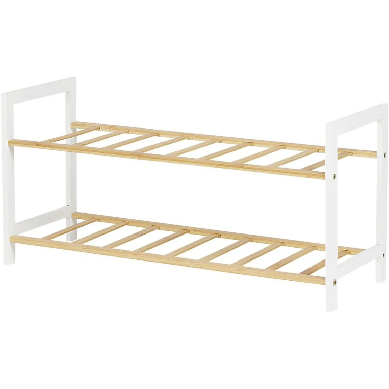 Range-chaussures en bambou 6 paires