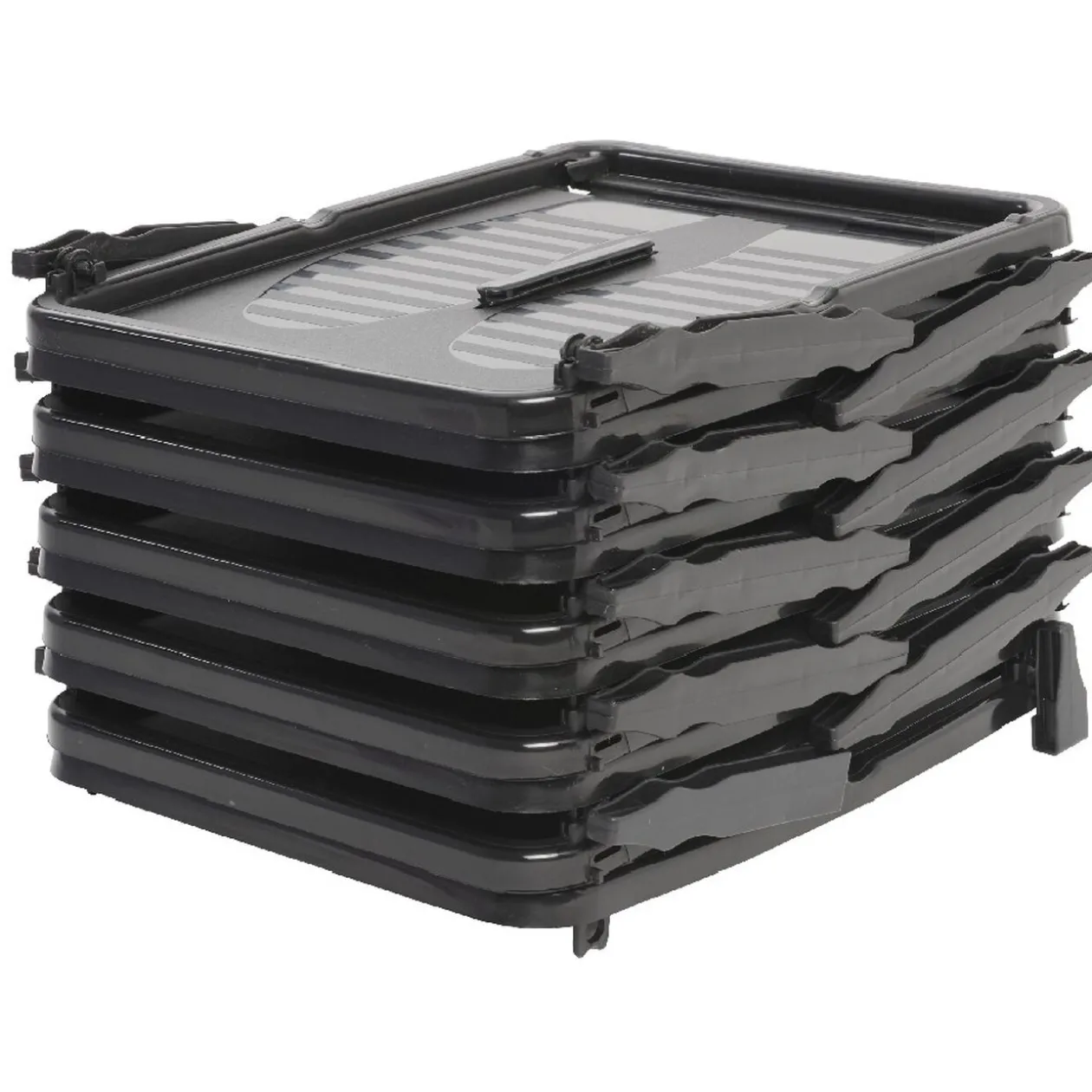 Range-chaussures téléscopique plastique noir