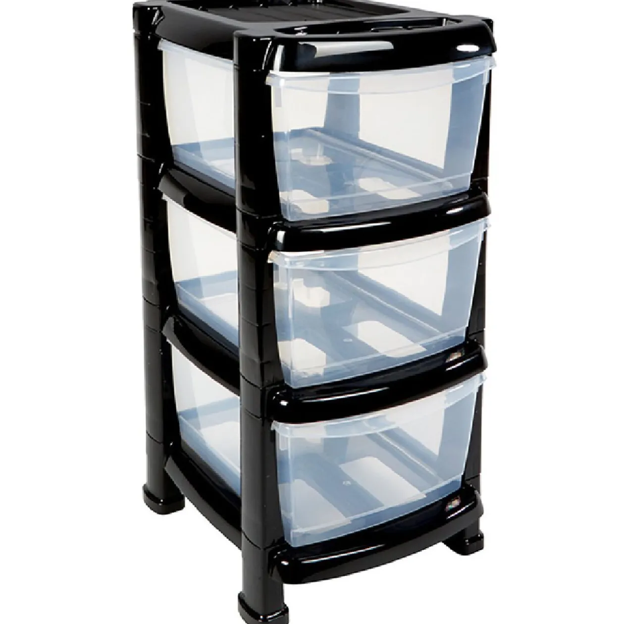 Rangement 3 tiroirs plastique