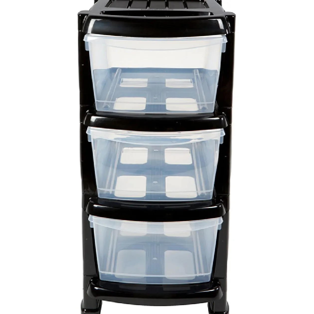 Rangement 3 tiroirs plastique