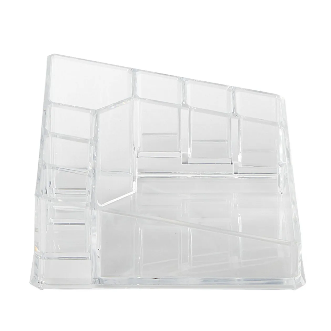 Rangement angle transparent