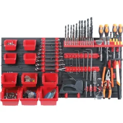 Rangement atelier mural