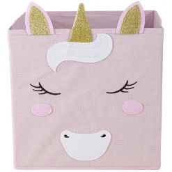 Rangement blanc motif animal