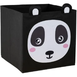 Rangement blanc motif animal