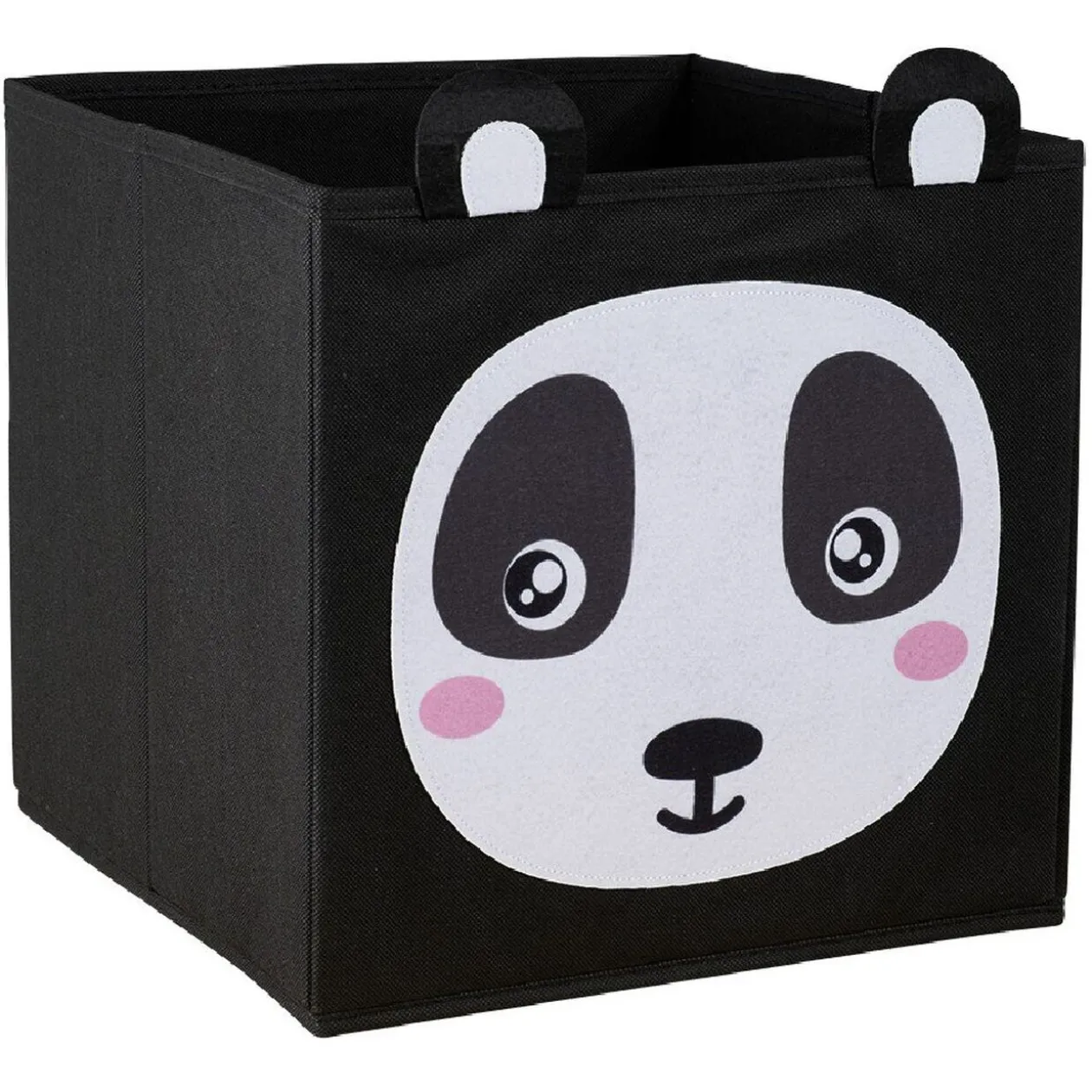 Rangement blanc motif animal