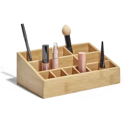 Rangement cosmétique en bambou