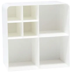 Rangement de cosmétique blanc 7 compartiments