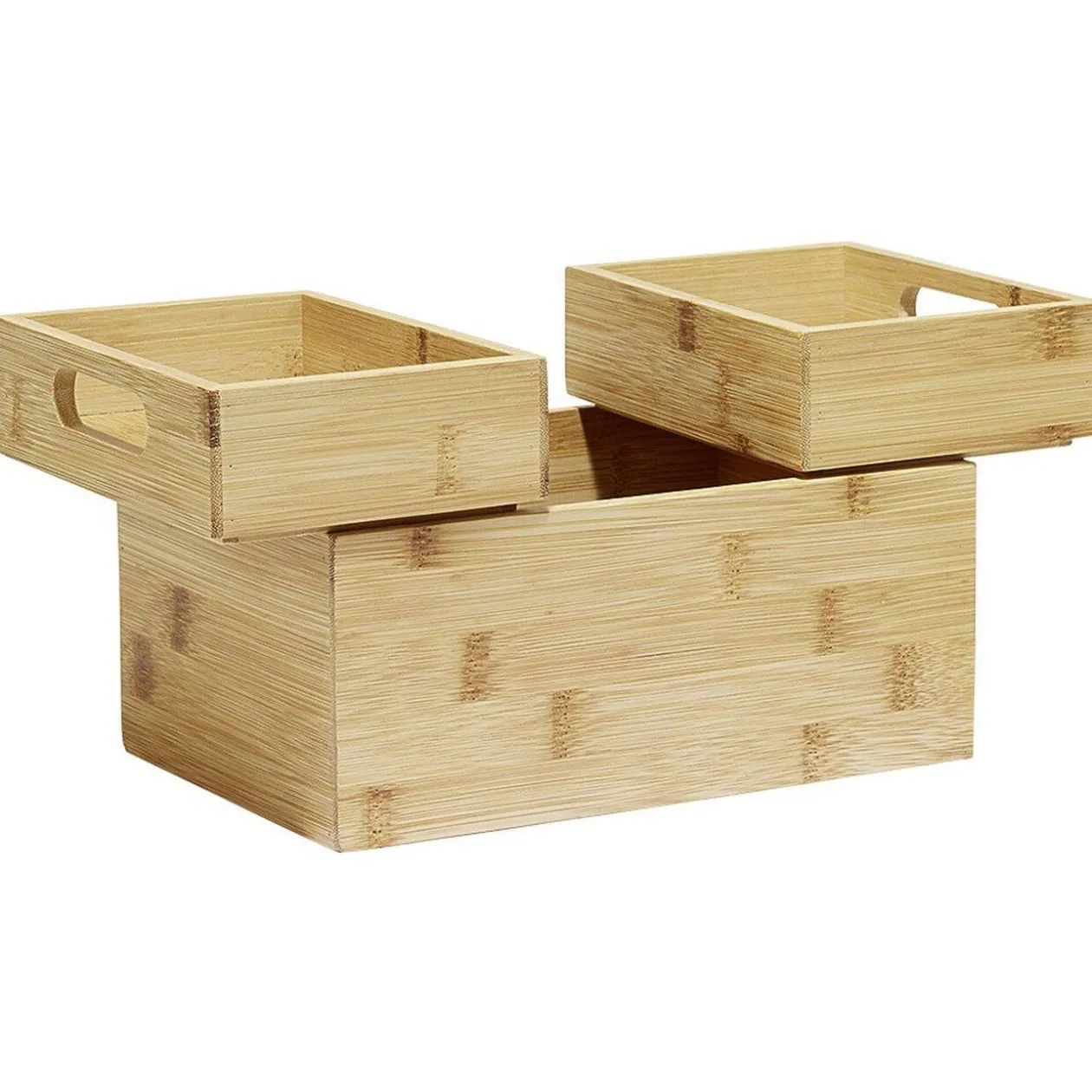 Rangement de cuisine superposable x 3