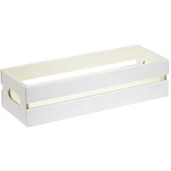 Rangement en bois beige