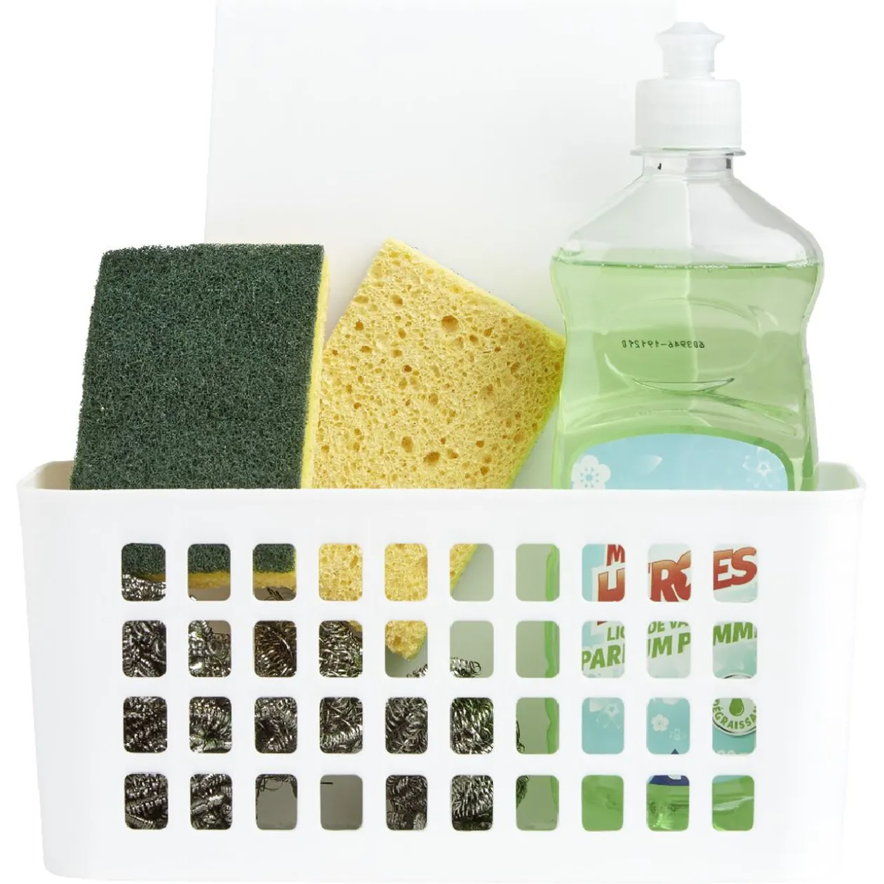 Rangement en plastique pour porte de placard