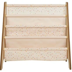 Rangement livres 4 niveaux 62xH60x25,5cm