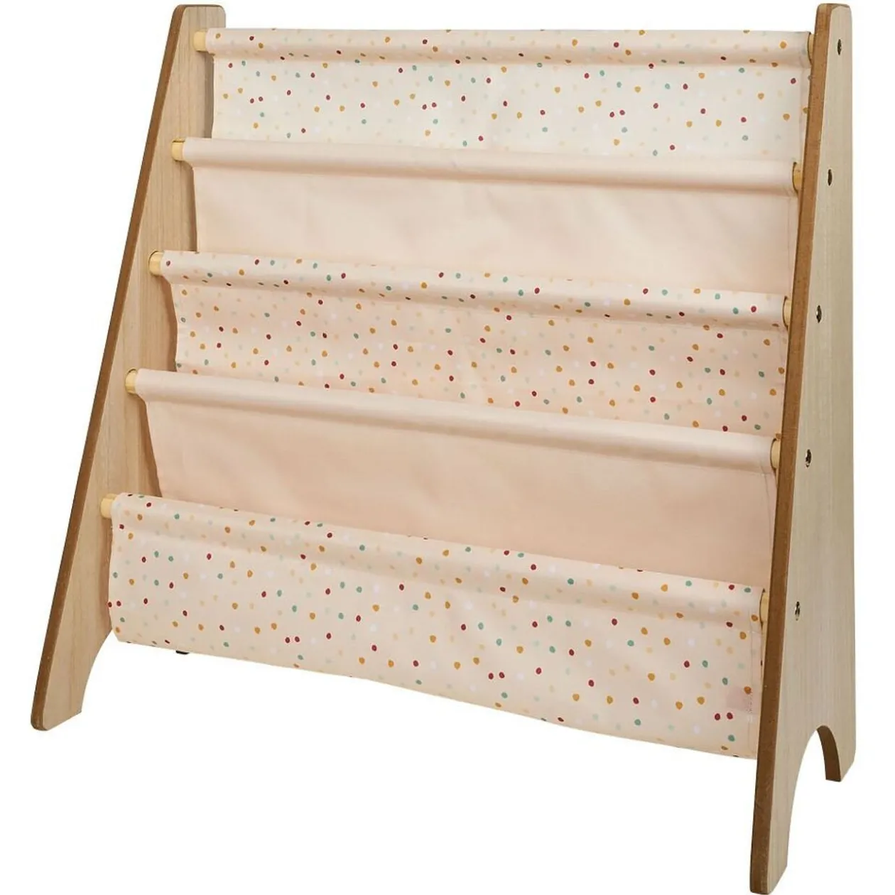 Rangement livres 4 niveaux 62xH60x25,5cm