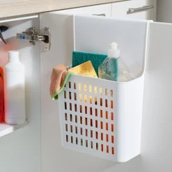 Rangement porte de cuisine blanc