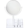 Rangement pour cosmétique avec miroir 9 compartiments 20x15xH5cm