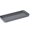 Rangement pour tiroir plastique gris