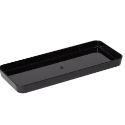 Rangement pour tiroir plastique noir