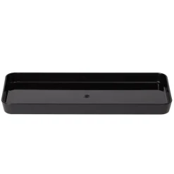 Rangement pour tiroir plastique noir