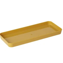 Rangement pour tiroir plastique jaune