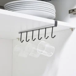 Rangement suspendu 6 crochets