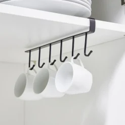 Rangement suspendu 6 crochets