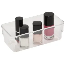 Rangement transparent pour tiroir 5 compartiments