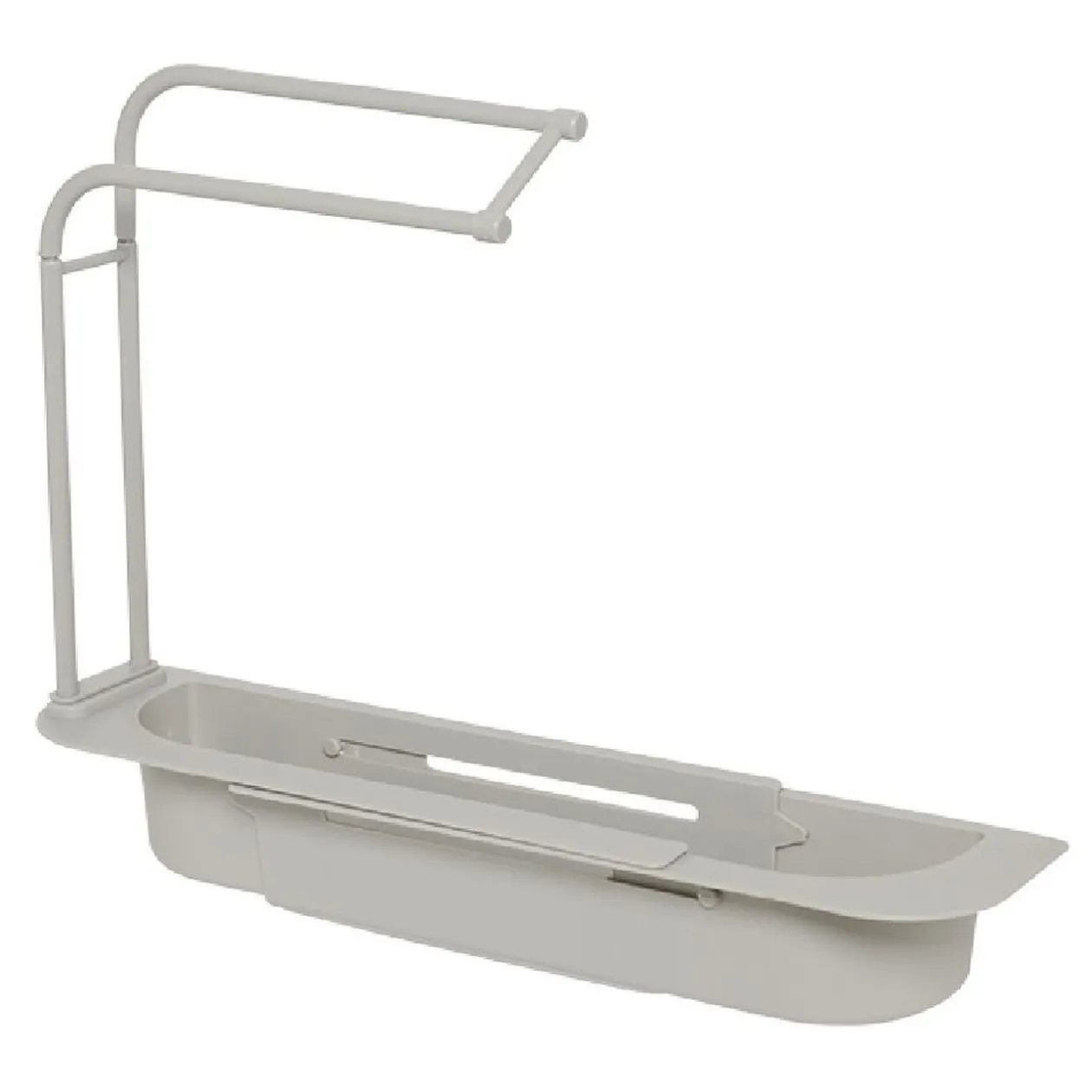 Rangement évier extensible gris