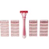 Rasoir femme avec 20 recharges 3 lames