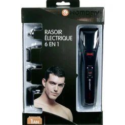 Rasoir électrique 6 en 1