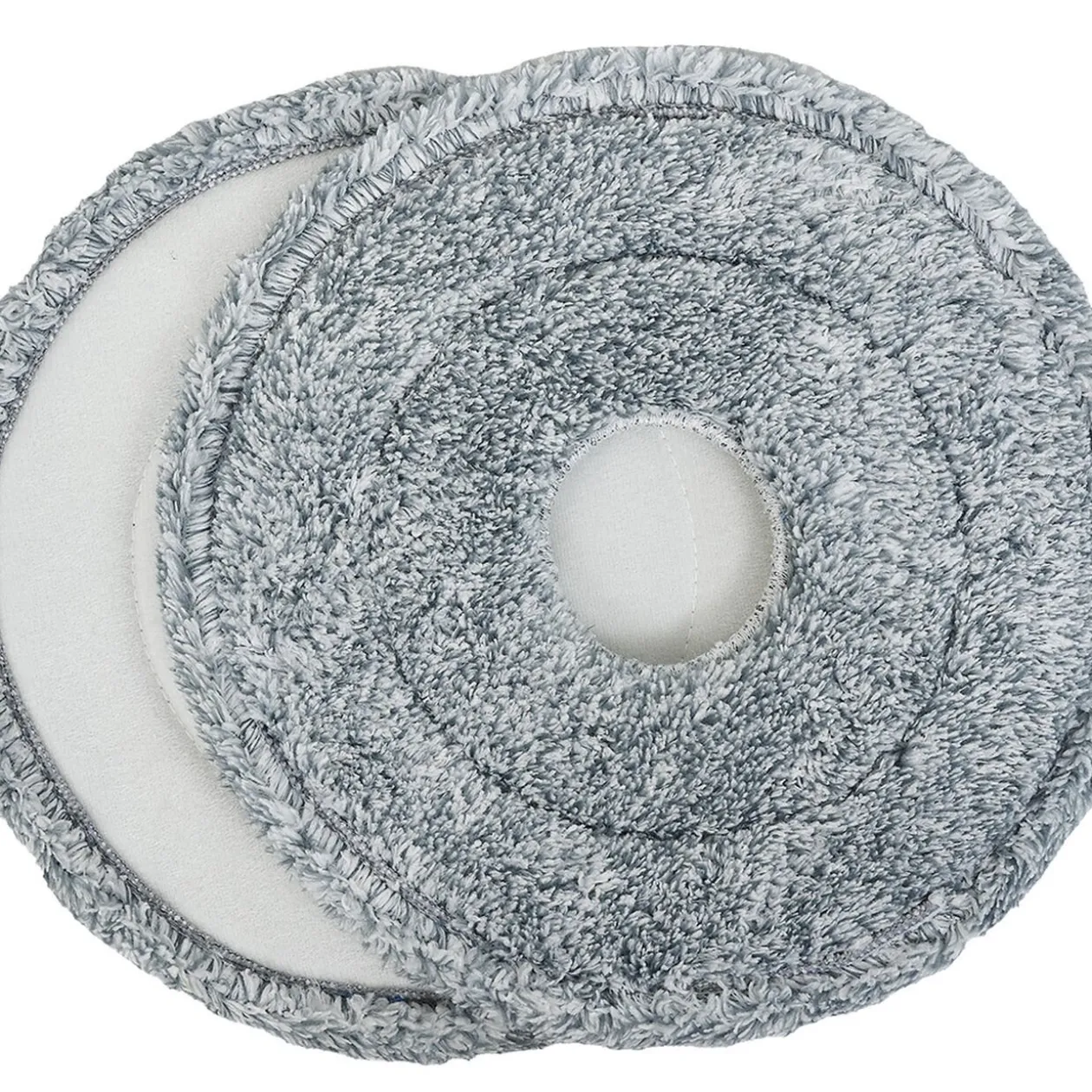 Recharge microfibre ronde pour seau essoreur Ø25,5cm x2