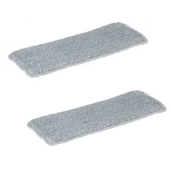 Recharge microfibre 33x12cm pour balai x2