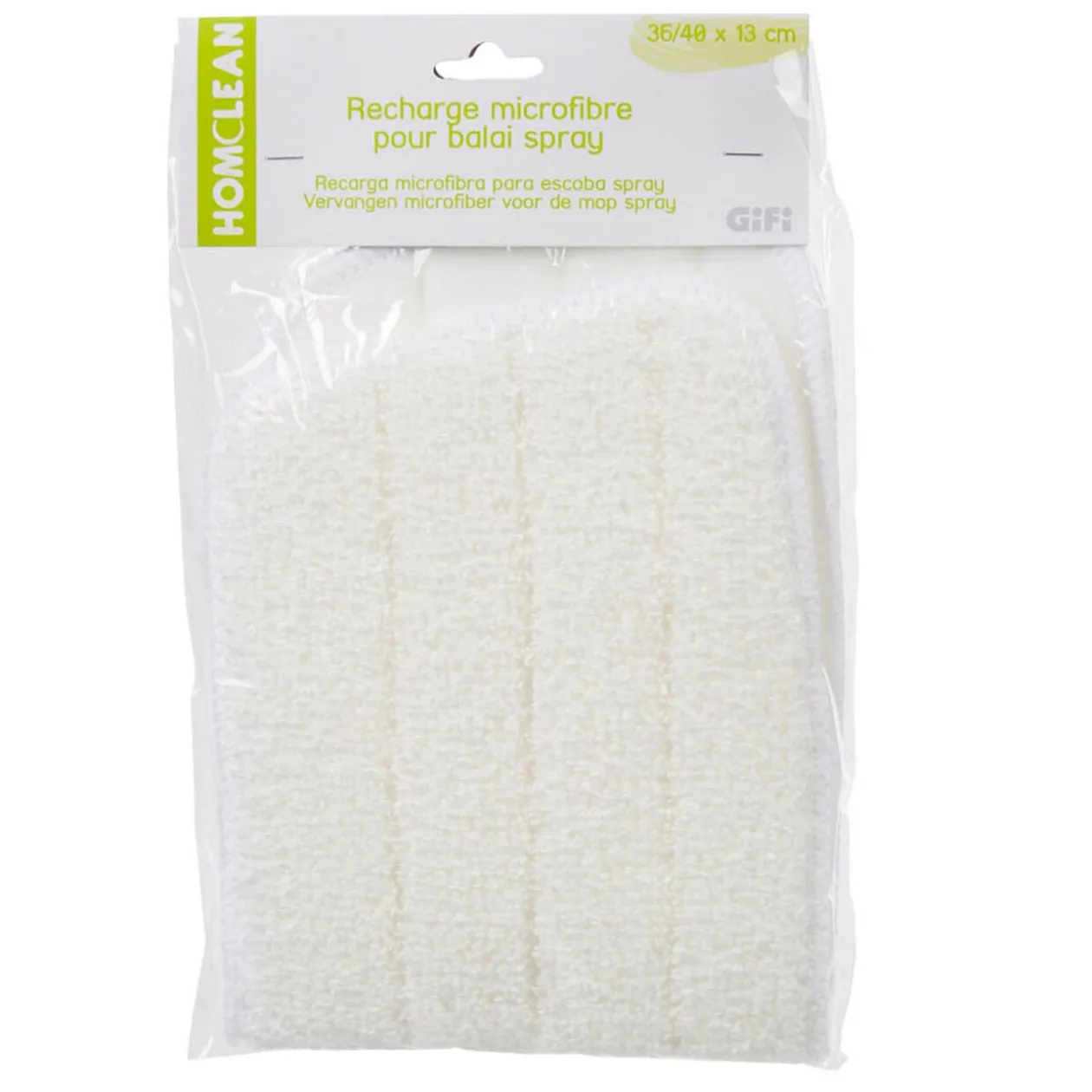 Recharge pour balai spray avec réservoir intégré