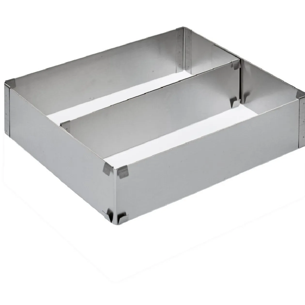 Rectangle à pâtisserie extensible inox