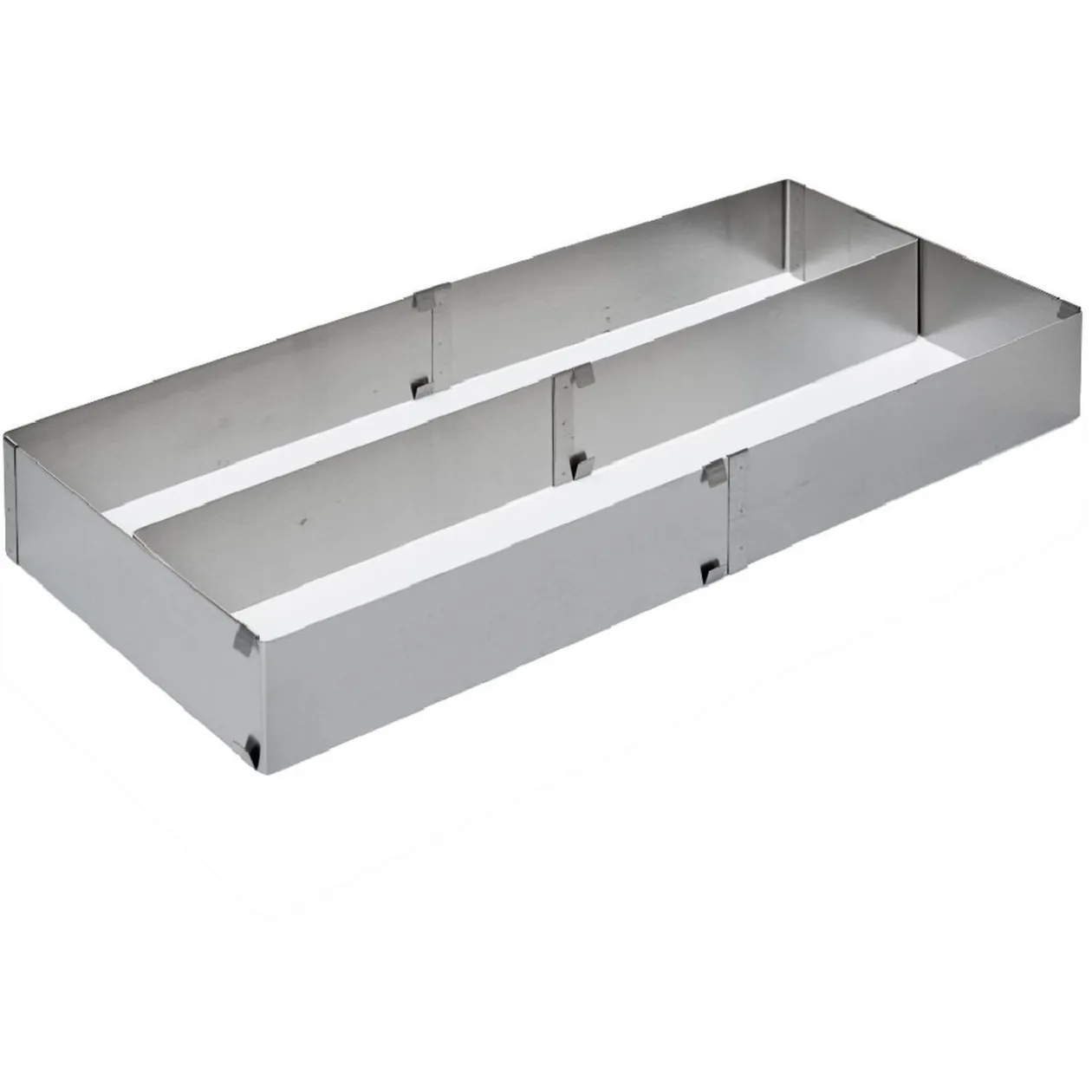 Rectangle à pâtisserie extensible inox
