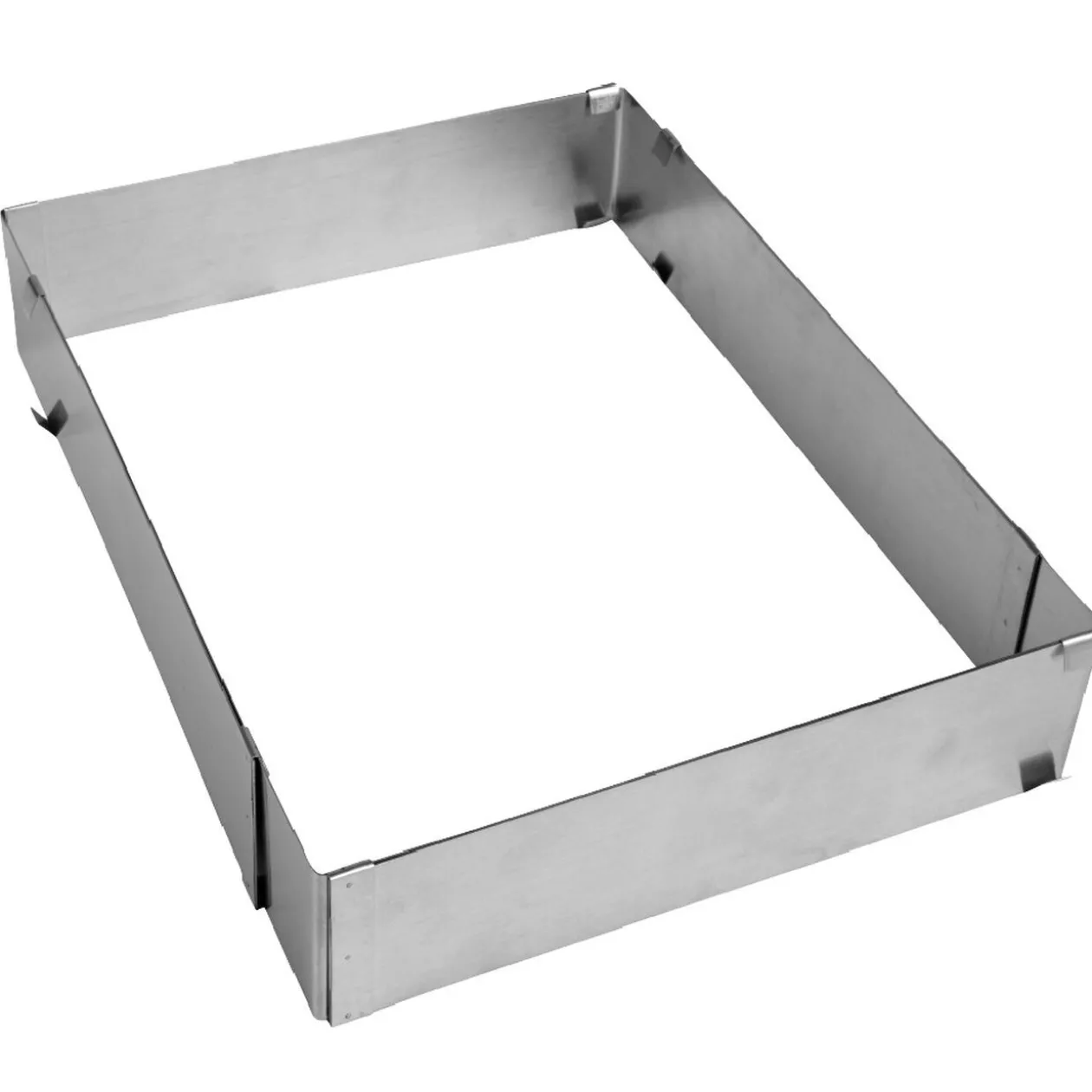 Rectangle à pâtisserie extensible inox