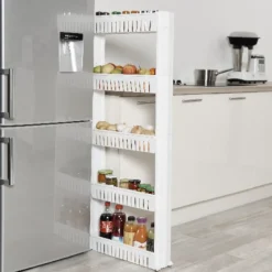 Resserre légumes desserte cuisine 5 niveaux